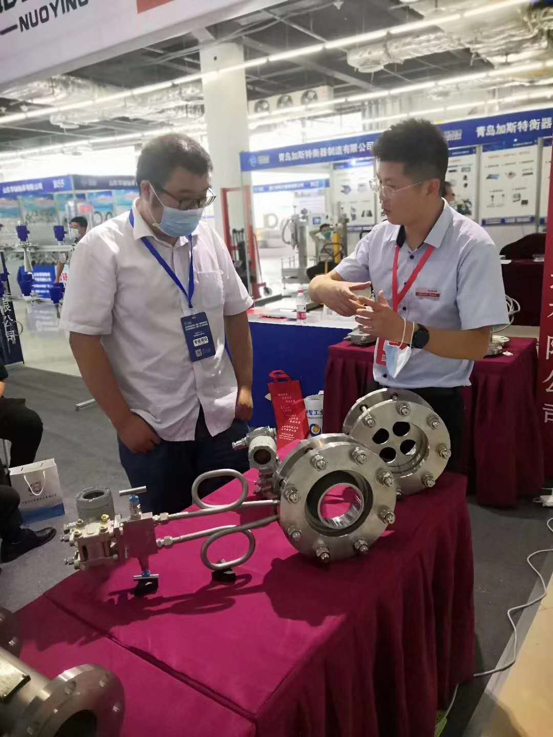 【华恒OEM定制厂家】华恒仪表厂家山东国际展会交流